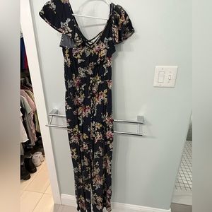 Floral jumpsuit